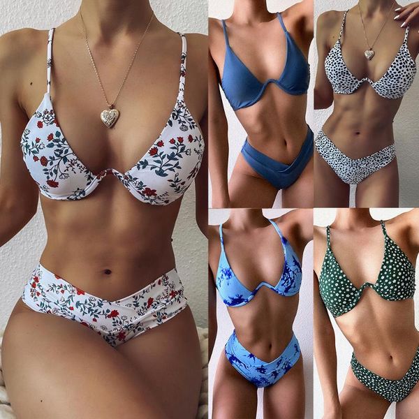 women u-shaped print bikinis push up swimsuit female underwire bikini summer one-piece suits
women u-shaped print bikinis push up swimsuit female underwire bikini summer one-piece suits
