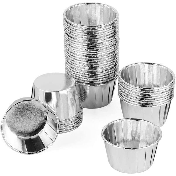 aluminum foil paper cupcake baking cups 200 pack silver, muffin liner mold cake decoration for party other bakeware
aluminum foil paper cupcake baking cups 200 pack silver, muffin liner mold cake decoration for party other bakeware