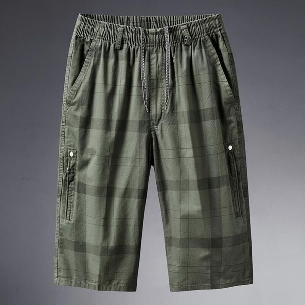 men's shorts 2021 summer fashion plaid beach male bermuda cargo overalls zipper pockets casual cotton short pants, White;black
men's shorts 2021 summer fashion plaid beach male bermuda cargo overalls zipper pockets casual cotton short pants, White;black