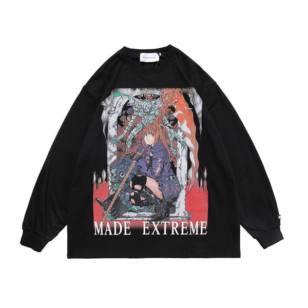 men's hoodies & sweatshirts anime cartoon 3d printed t shirt men hip hop streetwear harajuku japanese long sleeve oversized cotton fash, Black
men's hoodies & sweatshirts anime cartoon 3d printed t shirt men hip hop streetwear harajuku japanese long sleeve oversized cotton fash, Black