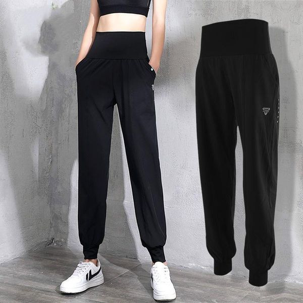 quick-drying pants women thin black loose plus-sized high waist casual running dance training trousers joggers women's & capris, Black;white
quick-drying pants women thin black loose plus-sized high waist casual running dance training trousers joggers women's & capris, Black;white
