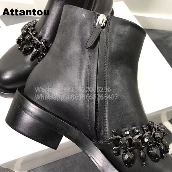 boot black fashion leather plutonium martin woman digit round foot boots designer chain-link low booty short jump
boot black fashion leather plutonium martin woman digit round foot boots designer chain-link low booty short jump