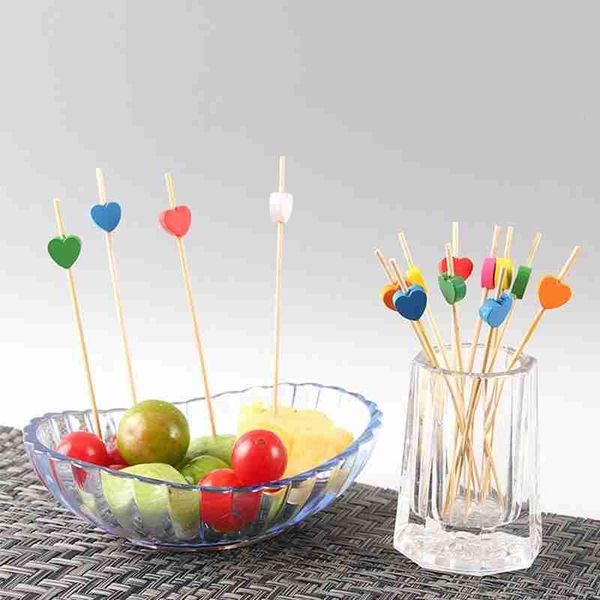 one-time lengthened bamboo stick creative heart-shaped fruit dried snack decoration length 11.8 cm forks
one-time lengthened bamboo stick creative heart-shaped fruit dried snack decoration length 11.8 cm forks