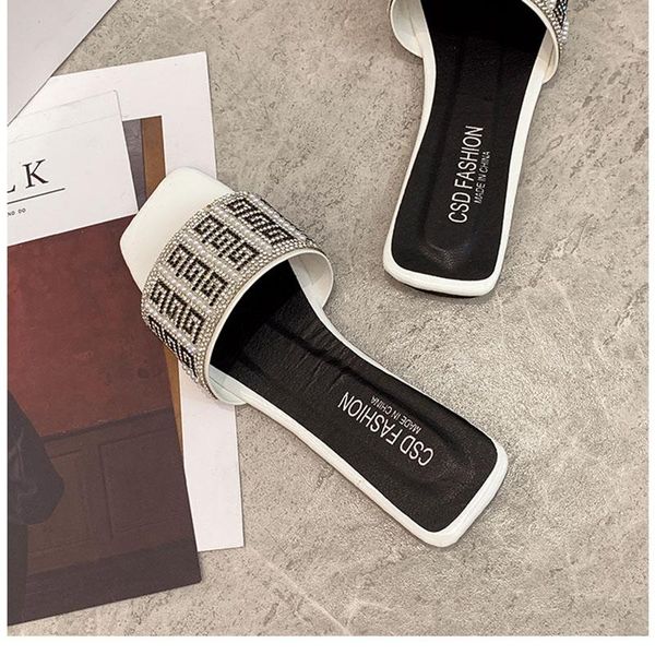 women's slippers summer 2021 outdoor fashion flats open toe comfortable platform casual beach shoes woman flip flops, Black
women's slippers summer 2021 outdoor fashion flats open toe comfortable platform casual beach shoes woman flip flops, Black