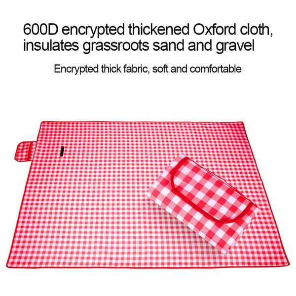 outdoor pads red plaid beach picnic folding camping mat multiplayer waterproof sleeping pad moisture proof blanket
outdoor pads red plaid beach picnic folding camping mat multiplayer waterproof sleeping pad moisture proof blanket