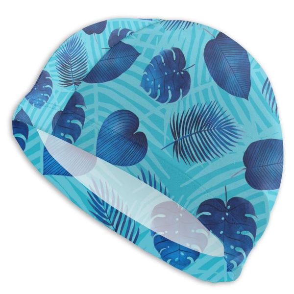 wide brim hats hawaii watercolor leaf swimming cap adults men/women high elastic waterproof pu fabric protect ears long hair, Blue;gray
wide brim hats hawaii watercolor leaf swimming cap adults men/women high elastic waterproof pu fabric protect ears long hair, Blue;gray