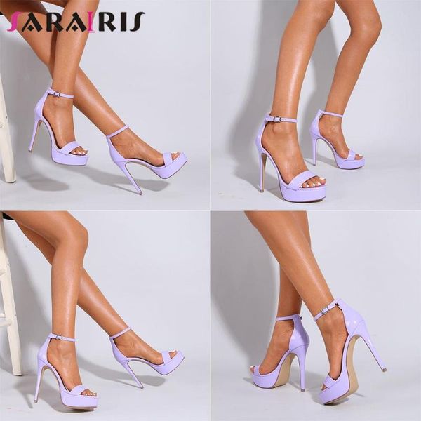 dress shoes sarairis elegant ladies sandals solid buckle open toe stiletto high heel platform women's unique summer, Black
dress shoes sarairis elegant ladies sandals solid buckle open toe stiletto high heel platform women's unique summer, Black