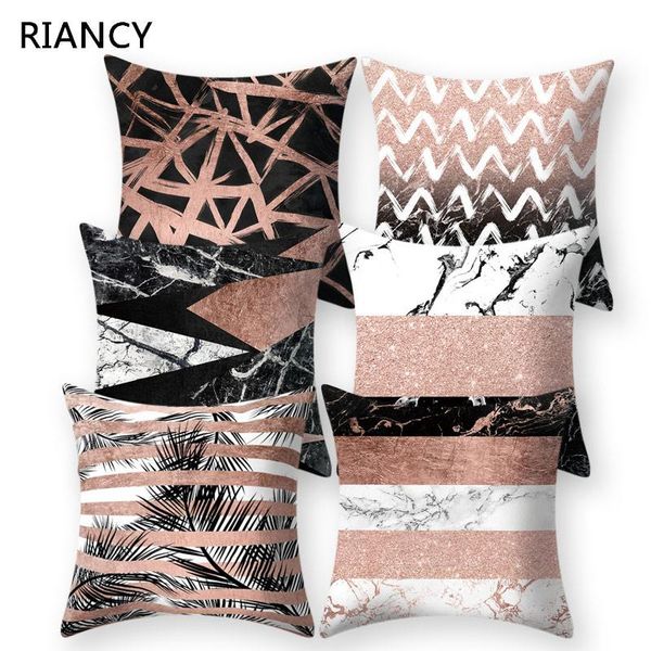 cushion/decorative pillow cushion cover rose gold pink pillowcase geometric marble polyester throw sofa living room decoration pillowcover 4
cushion/decorative pillow cushion cover rose gold pink pillowcase geometric marble polyester throw sofa living room decoration pillowcover 4