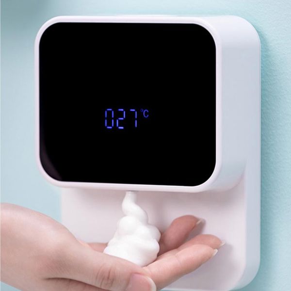 liquid soap dispenser led display automatic induction foaming hand washer wall mount sensor infrared for home
liquid soap dispenser led display automatic induction foaming hand washer wall mount sensor infrared for home