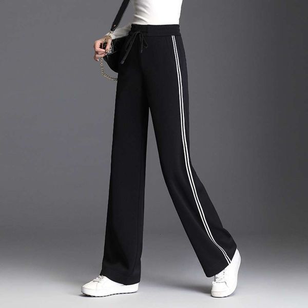 Qianzifu | Black Wide Leg Pants women's spring and summer loose casual drape high waist lace up sports wide leg pants, Gray
Qianzifu | Black Wide Leg Pants women's spring and summer loose casual drape high waist lace up sports wide leg pants, Gray