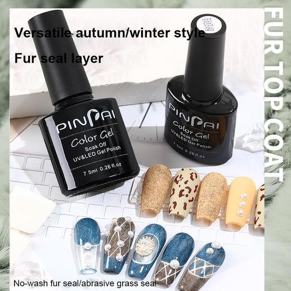 pcs nail art polish glue seal layer glossy/frosted velvet fur no-wash coat function long lasting tslm1 gel1, Red;pink
pcs nail art polish glue seal layer glossy/frosted velvet fur no-wash coat function long lasting tslm1 gel1, Red;pink