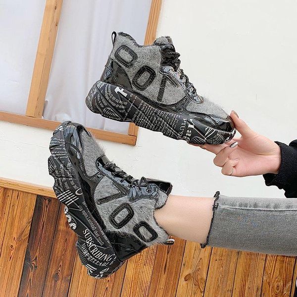 boots women chunky ankle 2021 winter ulzzang fashion women's platform high sneakers woman shoes keep warm plush, Black
boots women chunky ankle 2021 winter ulzzang fashion women's platform high sneakers woman shoes keep warm plush, Black