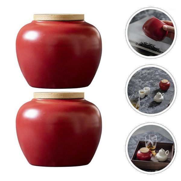 storage bottles & jars 2pcs ceramic tea jar practical food container snack can with lid
storage bottles & jars 2pcs ceramic tea jar practical food container snack can with lid