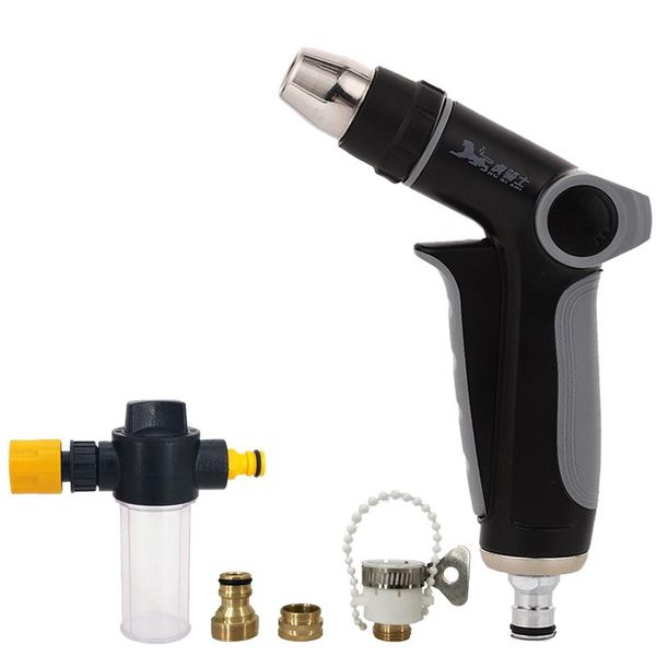 watering equipments portable water gun garden nozzle high pressure washer sprayer rubber handle car wash foam tool direct sales
watering equipments portable water gun garden nozzle high pressure washer sprayer rubber handle car wash foam tool direct sales