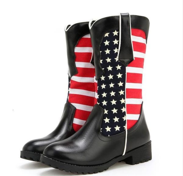 size 33 42 to 46 black brown stars and stripes mid calf boots booties designer shoes
size 33 42 to 46 black brown stars and stripes mid calf boots booties designer shoes