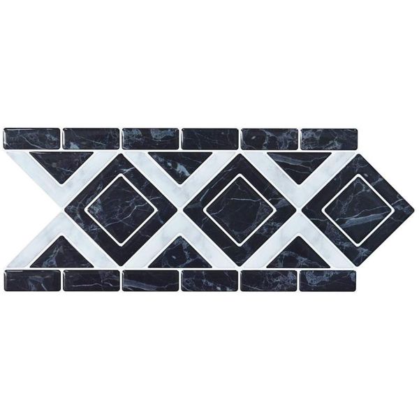 wall stickers 10 pcs 12.4x5inchs peel and stick tile waist line retro mosaic sticker kitchen cabinet toilet border
wall stickers 10 pcs 12.4x5inchs peel and stick tile waist line retro mosaic sticker kitchen cabinet toilet border