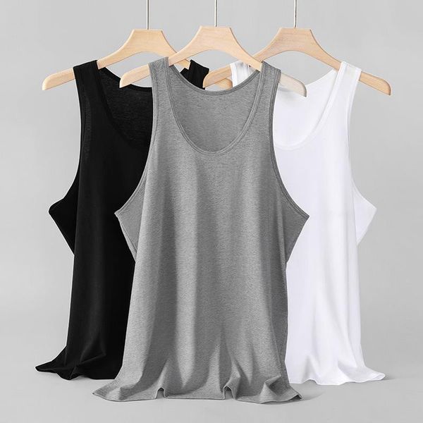 men' tank 2pcs/lot summer cotton for men large size loose bottoming shirt solid o-neck vest undershirts sleeveless sweatshirt, White;black
men' tank 2pcs/lot summer cotton for men large size loose bottoming shirt solid o-neck vest undershirts sleeveless sweatshirt, White;black