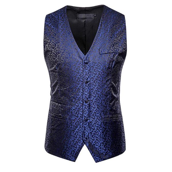 men's vests jacquard floral mens waistcoat men vest gilet homme costume slim fit, Black;white
men's vests jacquard floral mens waistcoat men vest gilet homme costume slim fit, Black;white