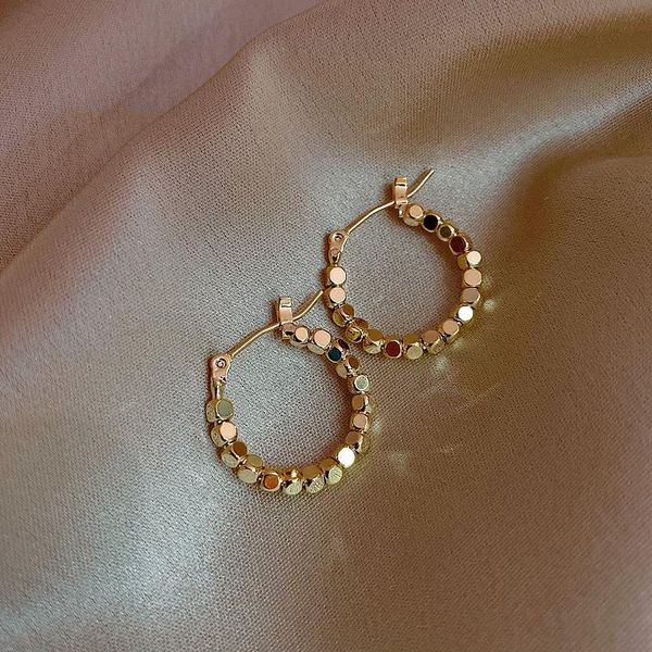 hoop & huggie simplicity korea style ear studs 1 pair minimalist small earrings for women gold tiny round party wedding gift, Golden;silver
hoop & huggie simplicity korea style ear studs 1 pair minimalist small earrings for women gold tiny round party wedding gift, Golden;silver