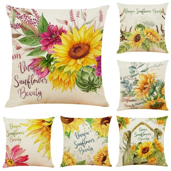 cushion/decorative pillow 45*45 sunflower flower pattern decorative cushion cover pillowcase polyester throw pillows home decor pillowcover
cushion/decorative pillow 45*45 sunflower flower pattern decorative cushion cover pillowcase polyester throw pillows home decor pillowcover