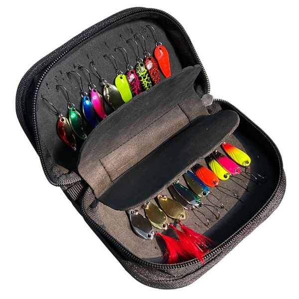 fishing accessories 20pcs spoons lures sequins spoon baits set for trout bass casting spinner bait with zipper storage bag case
fishing accessories 20pcs spoons lures sequins spoon baits set for trout bass casting spinner bait with zipper storage bag case