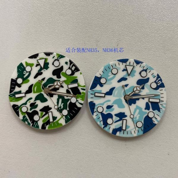repair tools & kits watch accessories green luminous camouflage calendar 29mm suitable for japan nh35nh36 miyota 8215 movement
repair tools & kits watch accessories green luminous camouflage calendar 29mm suitable for japan nh35nh36 miyota 8215 movement