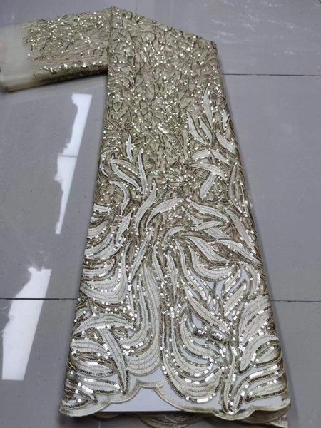 latest african sequins lace fabric 2021 gold line lace material french nigerian lace fabric for women party sewing, Black;white
latest african sequins lace fabric 2021 gold line lace material french nigerian lace fabric for women party sewing, Black;white