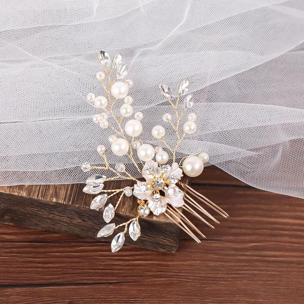 hair clips & barrettes light gold pearls rhinestone accessories for women wedding decorations bridal headwear jewelry, Golden;silver
hair clips & barrettes light gold pearls rhinestone accessories for women wedding decorations bridal headwear jewelry, Golden;silver
