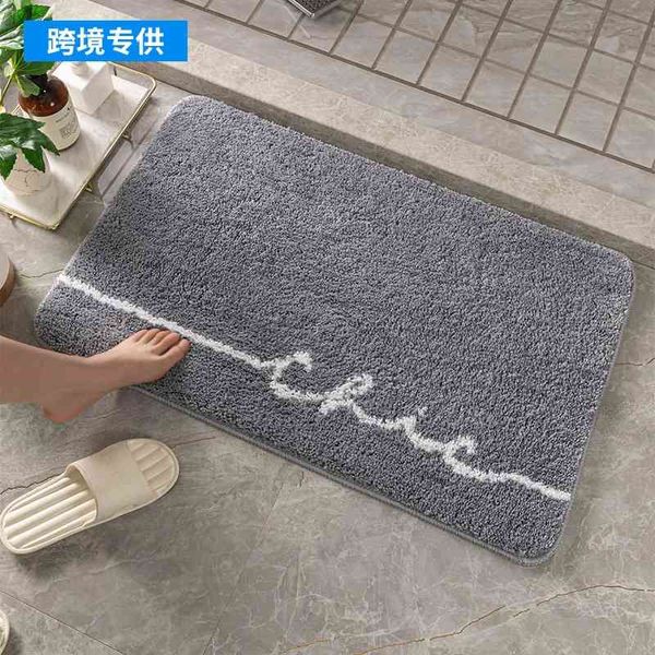 flocking bedroom living room carpet simple household bathroom floor mat into the door water absorption anti-skid foot pad
flocking bedroom living room carpet simple household bathroom floor mat into the door water absorption anti-skid foot pad