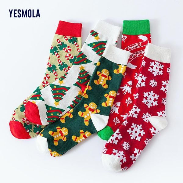 men's socks yesmola cotton christmas xmas santa claus tree snowflake elk snow tube crew happy sock men women year, Black
men's socks yesmola cotton christmas xmas santa claus tree snowflake elk snow tube crew happy sock men women year, Black