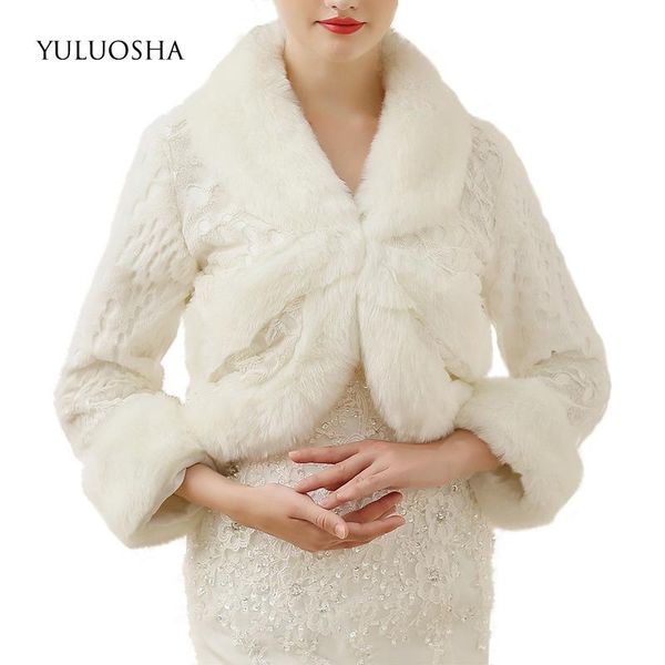wraps & jackets yuluosha autumn winter bridal wedding plush shawl white long sleeve warm wool coat bridesmaid dress scarf elegant fur cape
wraps & jackets yuluosha autumn winter bridal wedding plush shawl white long sleeve warm wool coat bridesmaid dress scarf elegant fur cape