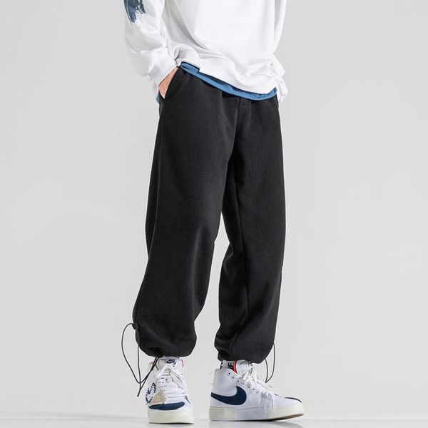 men's pants 2021 cool japanese men cargo multi pocket functional casual trousers male couple streetwear, Black
men's pants 2021 cool japanese men cargo multi pocket functional casual trousers male couple streetwear, Black