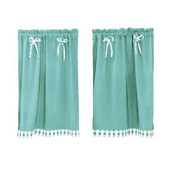 american style short bow curtain bowknot kitchen suitable for bedroom coffee shop laundry room decoration & drapes
american style short bow curtain bowknot kitchen suitable for bedroom coffee shop laundry room decoration & drapes