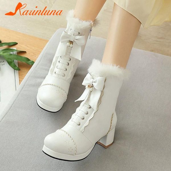boots 2021 dropship fashion shoes women sweet big size 43 round toe thick heels bowknot ankle short plush, Black
boots 2021 dropship fashion shoes women sweet big size 43 round toe thick heels bowknot ankle short plush, Black