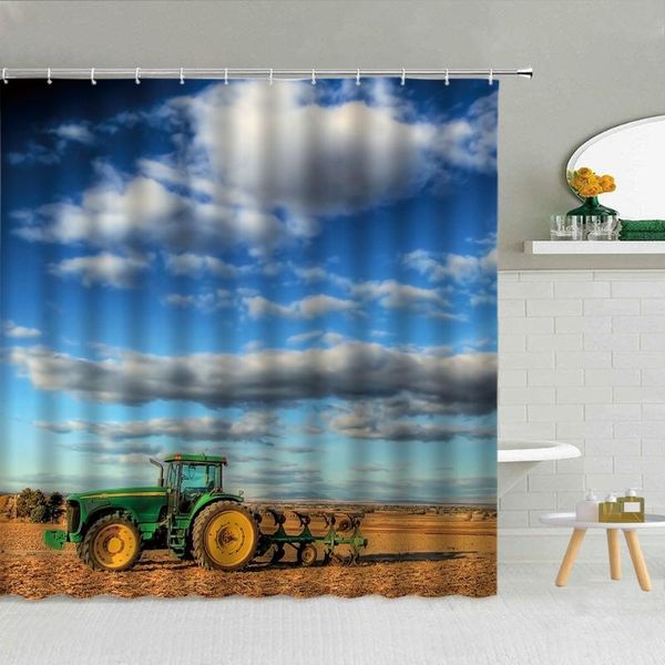 farm pastoral scenery shower curtain tractor land blue sky white clouds landscape waterproof fabric bathroom decor curtains set
farm pastoral scenery shower curtain tractor land blue sky white clouds landscape waterproof fabric bathroom decor curtains set