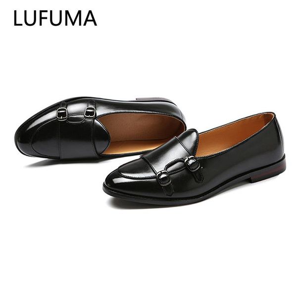 dress shoes autumn men microfiber leather loafers italian design wedding comfortable male breathable night club party, Black
dress shoes autumn men microfiber leather loafers italian design wedding comfortable male breathable night club party, Black