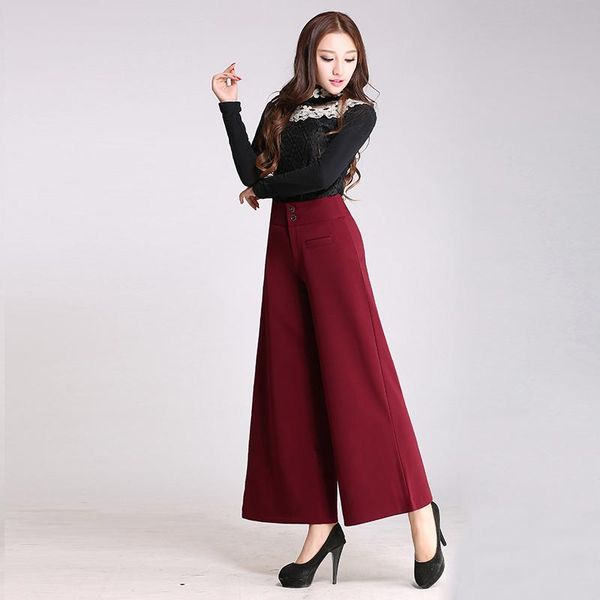 women's pants & capris wide leg women nine points casual skirts high waist loose wild trousers have a large size, Black;white
women's pants & capris wide leg women nine points casual skirts high waist loose wild trousers have a large size, Black;white