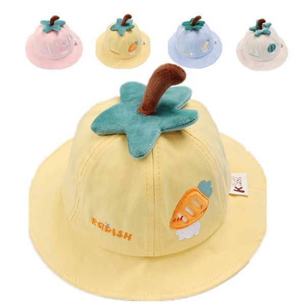 pc children cute cartoon fruit hat outdoor kids cotton ultraviolet protection cap caps & hats, Yellow
pc children cute cartoon fruit hat outdoor kids cotton ultraviolet protection cap caps & hats, Yellow