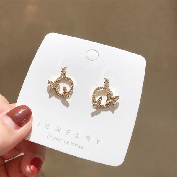 arrive fashion jewelry full crystal circle butterfly stud earrings for woman 2021 trendy cute earring female, Golden;silver
arrive fashion jewelry full crystal circle butterfly stud earrings for woman 2021 trendy cute earring female, Golden;silver