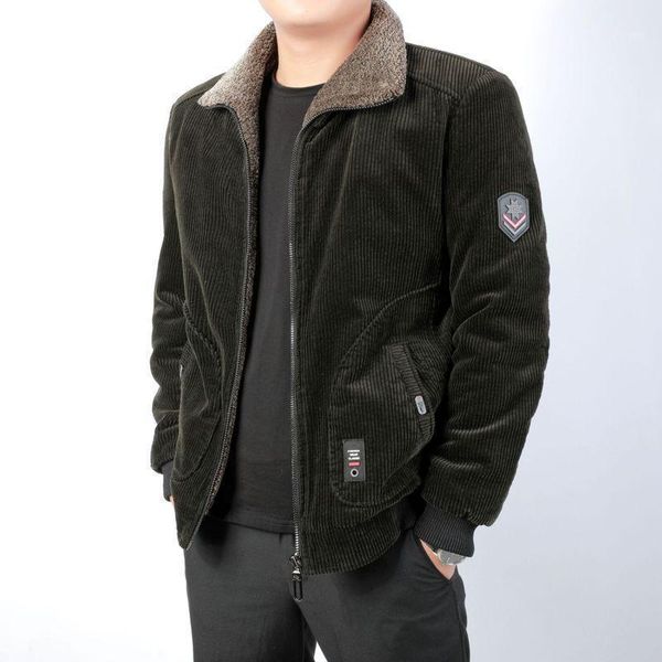men's down & parkas winter bomber jacket fashion man corduroy cotton warm padded coats casual outwear thermal jackets mens clothi, Black
men's down & parkas winter bomber jacket fashion man corduroy cotton warm padded coats casual outwear thermal jackets mens clothi, Black