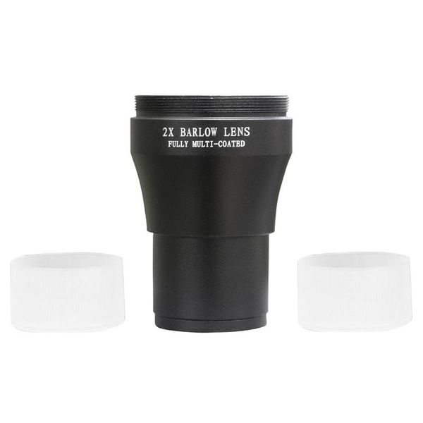 telescope & binoculars 2x barlow lens 1.25 inch fully multi-coated metal with m42 thread camera connect interface for eyepiece
telescope & binoculars 2x barlow lens 1.25 inch fully multi-coated metal with m42 thread camera connect interface for eyepiece