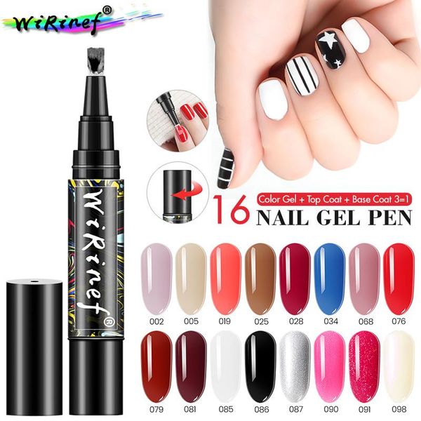 nail gel wirinef one step nude lacquer for lamp 3 in 1 art color varnish pen glitter polish hybrid uv led paint glue, Red;pink
nail gel wirinef one step nude lacquer for lamp 3 in 1 art color varnish pen glitter polish hybrid uv led paint glue, Red;pink