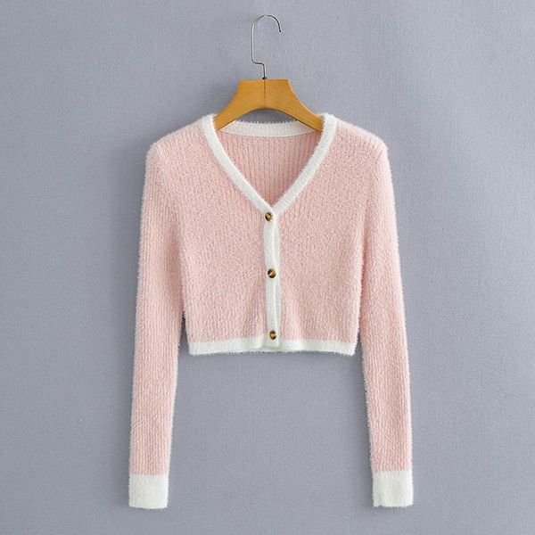 women's knits & tees ladies spring autumn sweater cardigan women v-neck long sleeve crop casual outwear knitwear, White
women's knits & tees ladies spring autumn sweater cardigan women v-neck long sleeve crop casual outwear knitwear, White