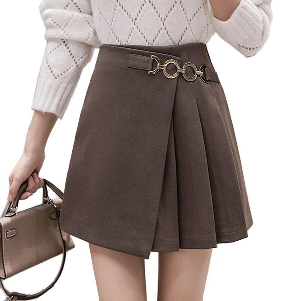 skirts elegant pleated womens waist woolen mini plus size irregular ladies skirt jupe femme, Black
skirts elegant pleated womens waist woolen mini plus size irregular ladies skirt jupe femme, Black