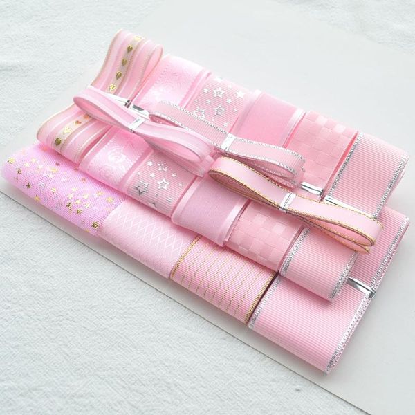 hair accessories pink ribbons package handmade bow hairpin material set gift flower packing diy (13 meters), Slivery;white
hair accessories pink ribbons package handmade bow hairpin material set gift flower packing diy (13 meters), Slivery;white
