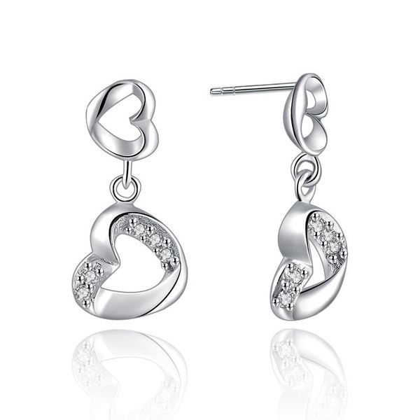 other s925 sterling silver love women earrings female wedding anniversary brilliant white gold ear jewelry for girl chd00464, Golden;silver
other s925 sterling silver love women earrings female wedding anniversary brilliant white gold ear jewelry for girl chd00464, Golden;silver