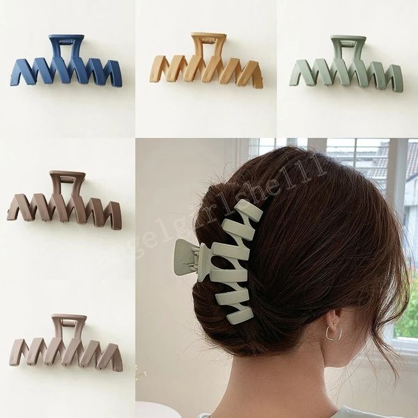 temperament hair claws for women headwear hairgrips oversize clamps fashion girl hair accessories jewelry headdress, Slivery;white
temperament hair claws for women headwear hairgrips oversize clamps fashion girl hair accessories jewelry headdress, Slivery;white