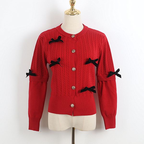 women's jackets red tide brand women twist cardigan spring 2021 o-neck black bow single-breasted college style high fashion sweater clo, Black;brown
women's jackets red tide brand women twist cardigan spring 2021 o-neck black bow single-breasted college style high fashion sweater clo, Black;brown