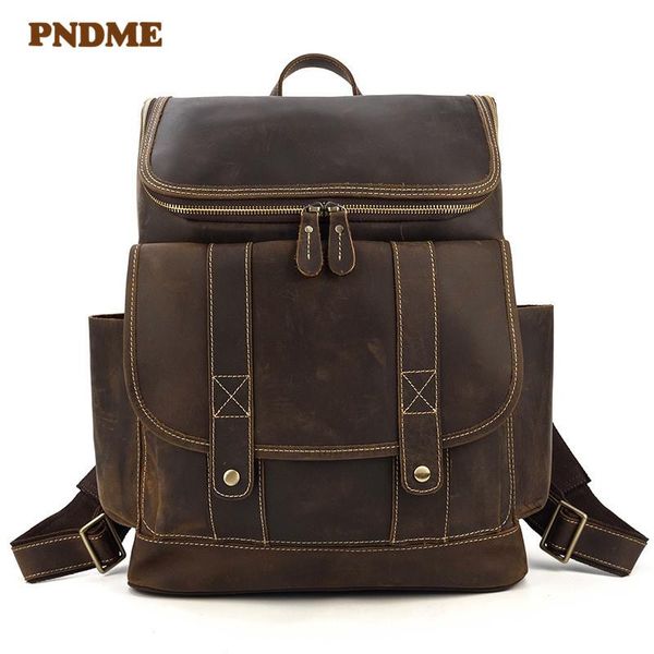 backpack retro natural men's large-capacity outdoor travel genuine leather student bookbag weekend bagpack
backpack retro natural men's large-capacity outdoor travel genuine leather student bookbag weekend bagpack