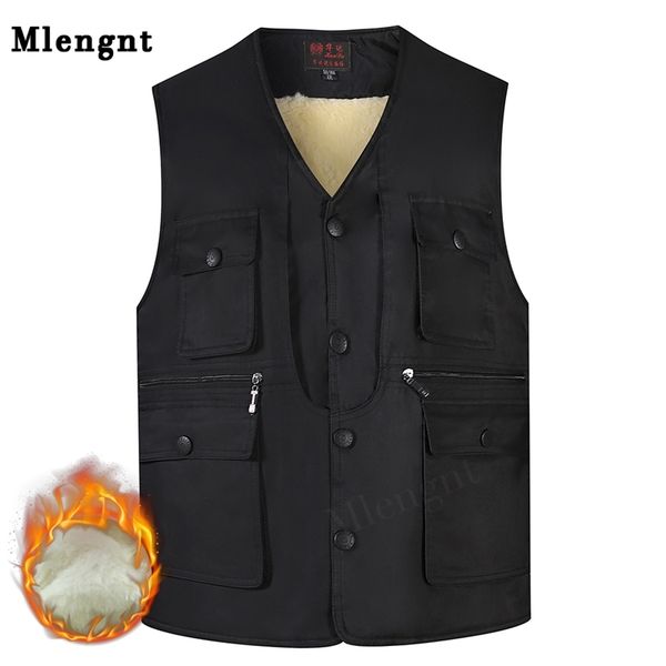 winter fleece men vest large size 5xl sleeveless jacket thick warm autumn pography waistcoat multi pockets vest mens clothing 211120, Black;white
winter fleece men vest large size 5xl sleeveless jacket thick warm autumn pography waistcoat multi pockets vest mens clothing 211120, Black;white